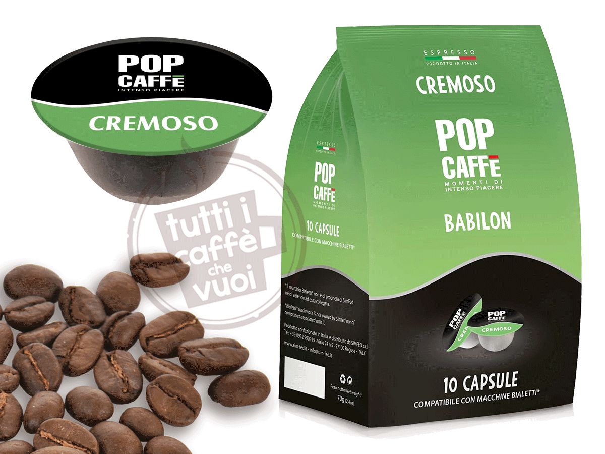 Pop Caffè - 100 (+20 omaggio) Capsule Compatibili Lavazza a Modo