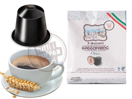 The BLUE espresso by Gattopardo: Nespresso compatible capsules