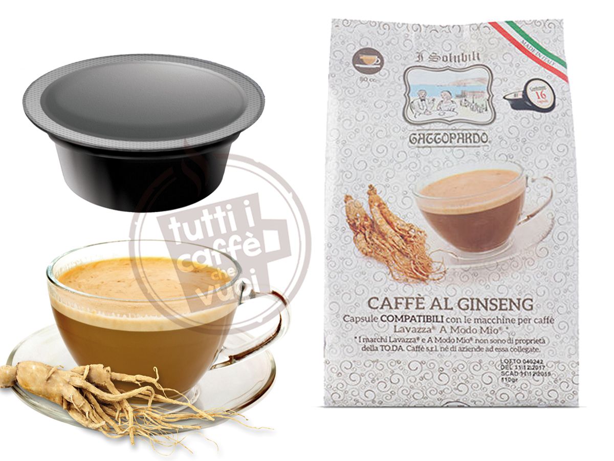 Capsule Super Ginseng Caffè Borbone Compatibili Dolce Gusto