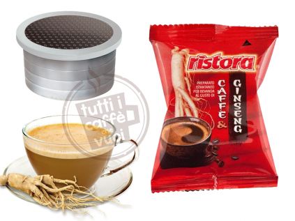 Ristora 16 capsule GINSENG Lavazza a modo mio Compatibili